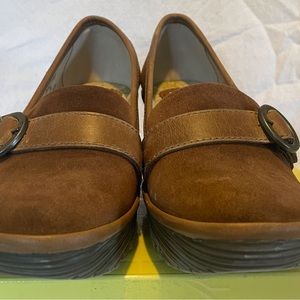 Fly London Wedge Shoes. Camel Oil Suede  size 39 or US 8.5